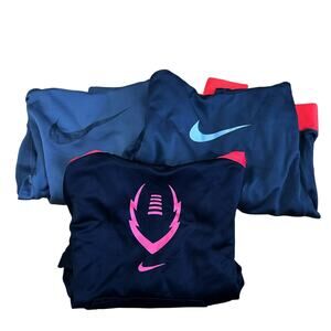 Nike Lot of 4 Therma Fit Pullover Hoodies Sz M Kids